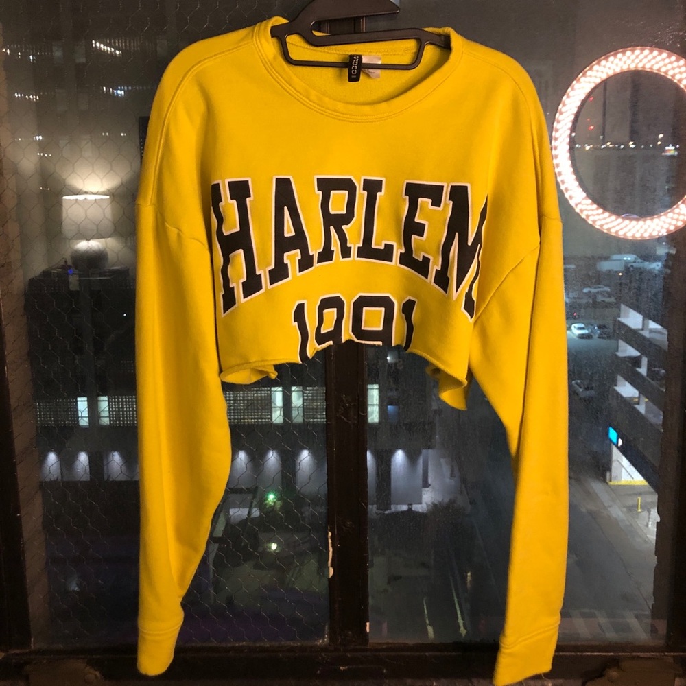 cropped pullover